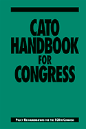 Cato Handbook for Congress